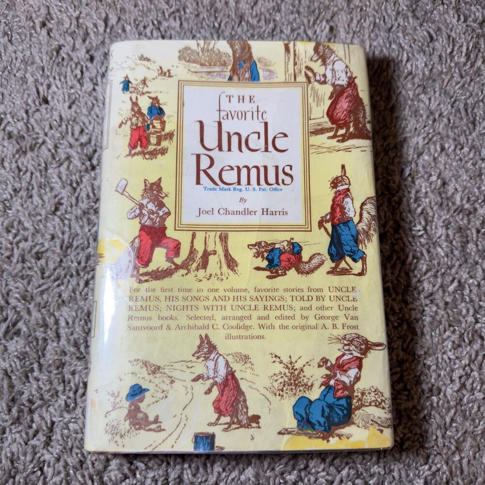 1948 The Favorite Uncle Remus Stories Joel Chandler Harris Vintage Children Book